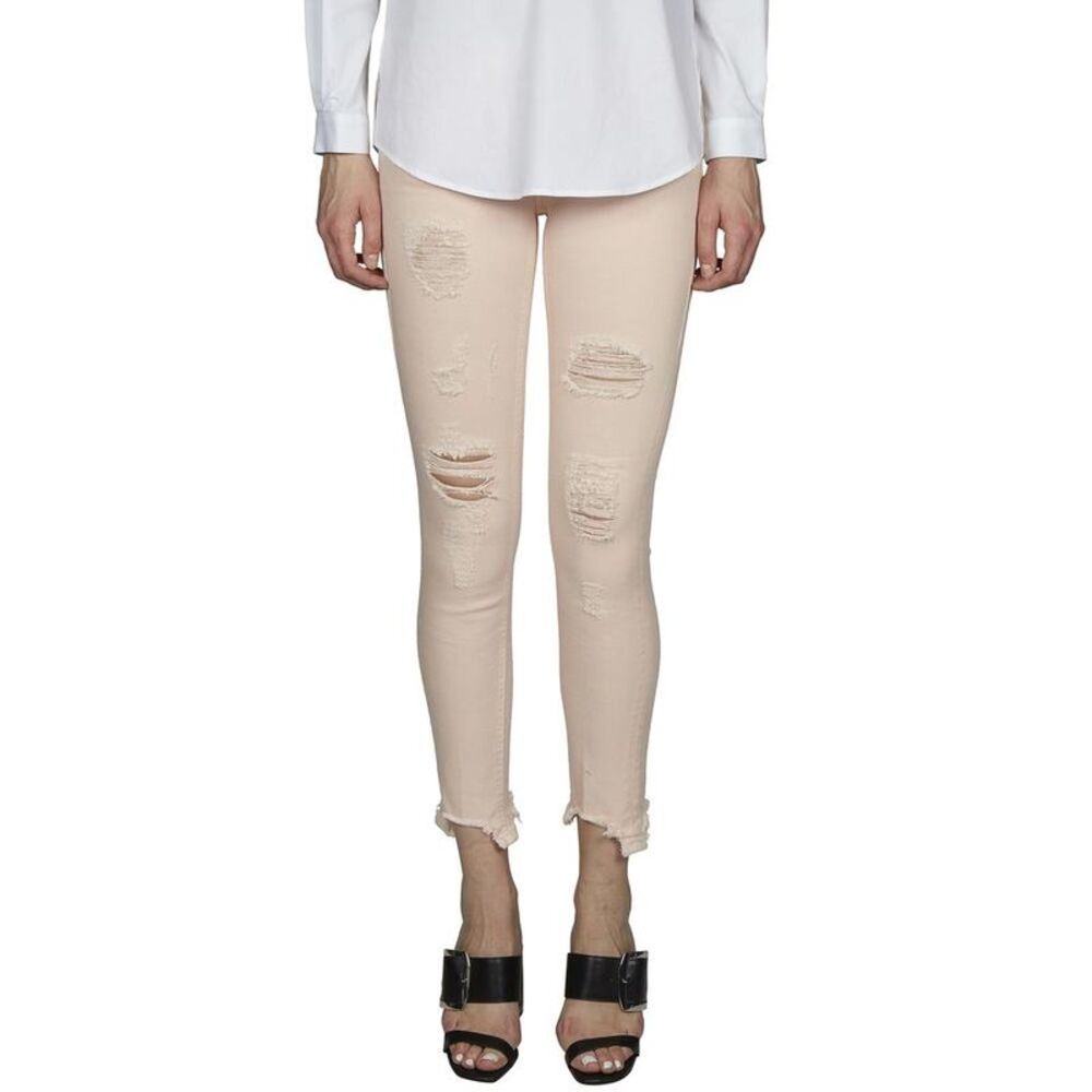 DONDUP Women's Distressed Skinny Jeans Women PINK Pants